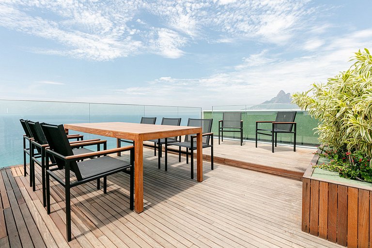 Rio089 - Penthouse en triplex avec vue sur la mer à Ipanema