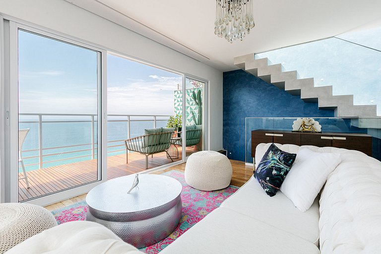 Rio089 - Penthouse en triplex avec vue sur la mer à Ipanema