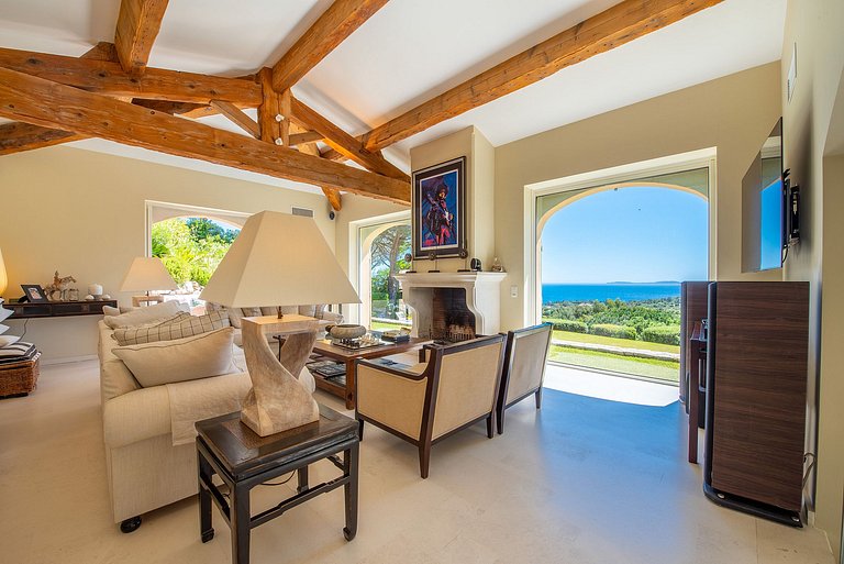 Azu042 - Villa de frente para o oceano em La Croix-Valmer