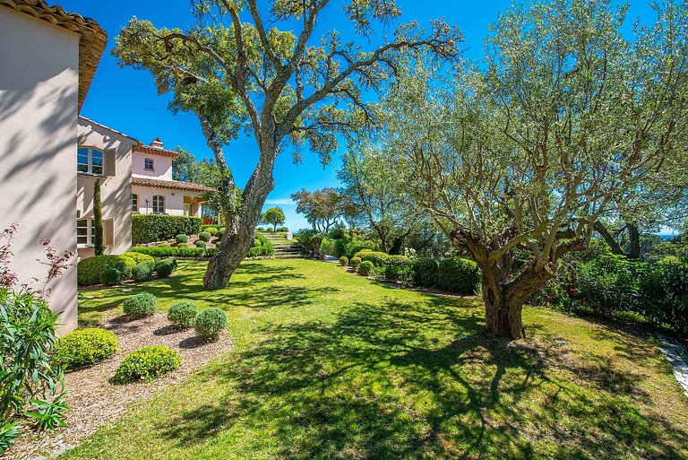 Azu042 - Villa de frente para o oceano em La Croix-Valmer