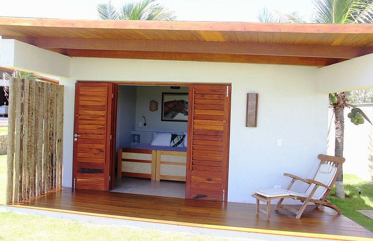 Cea031 - Hermosa casa de pie sobre la arena en Pontal de Mac