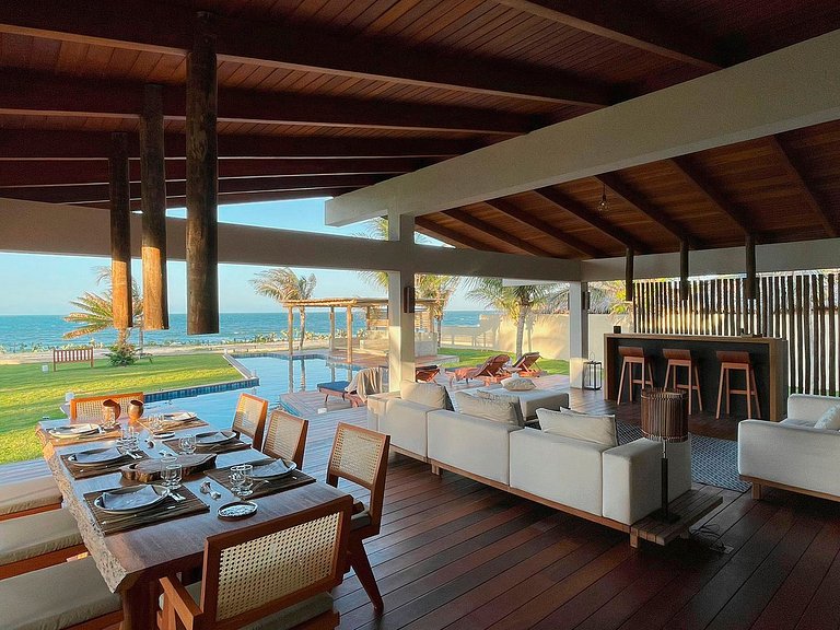 Cea031 - Belle maison sur le sable à Pontal de Maceió