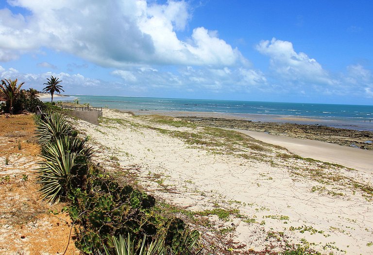 Cea031 - Linda casa pé na areia em Pontal de Maceió