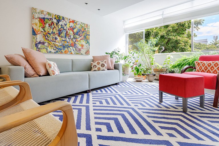 Rio234 - Lindo apartamento de 2 quartos em Ipanema