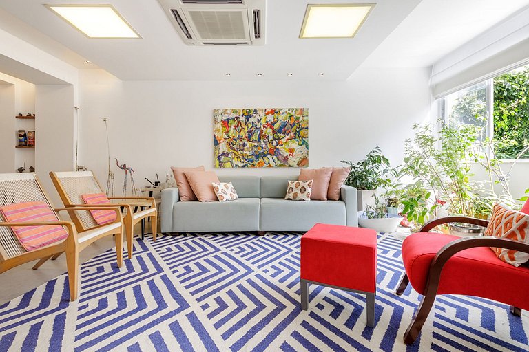 Rio234 - Hermoso apartamento de 2 suites en Ipanema