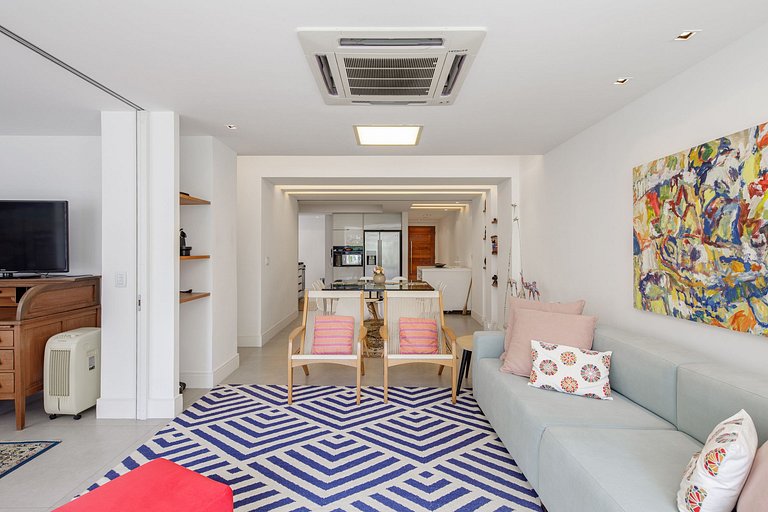 Rio234 - Lindo apartamento de 2 quartos em Ipanema