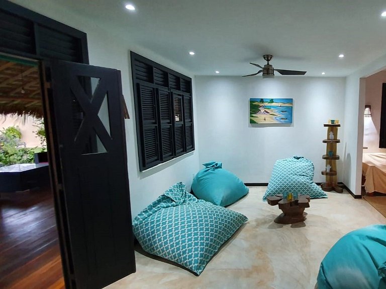 Cea029 - Villa de 5 suítes no litoral de Fortim