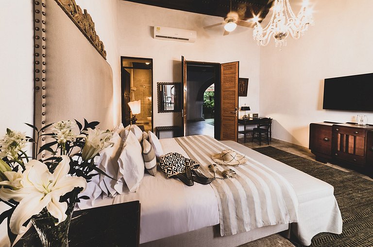 Car038 - Luxurious classic villa in Cartagena's old town
