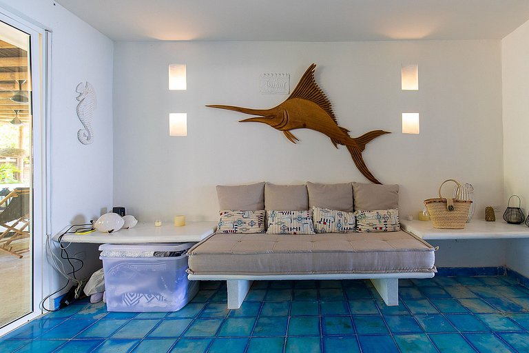 Car055 - Beautiful beach house in Islas del Rosario