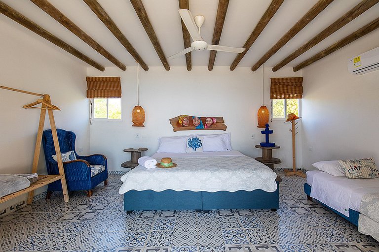 Car055 - Bela casa de praia em Islas del Rosario