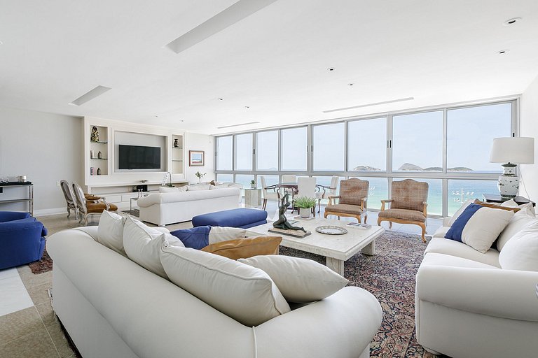 Rio257 - Penthouse de dos pisos con vista al mar en Ipanema