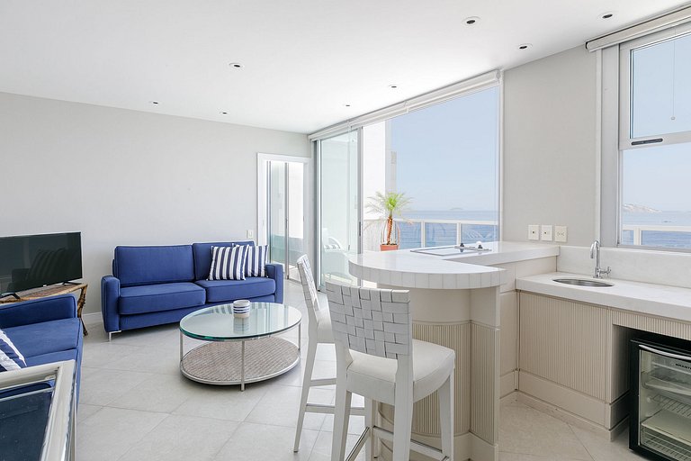 Rio257 - Penthouse de dos pisos con vista al mar en Ipanema