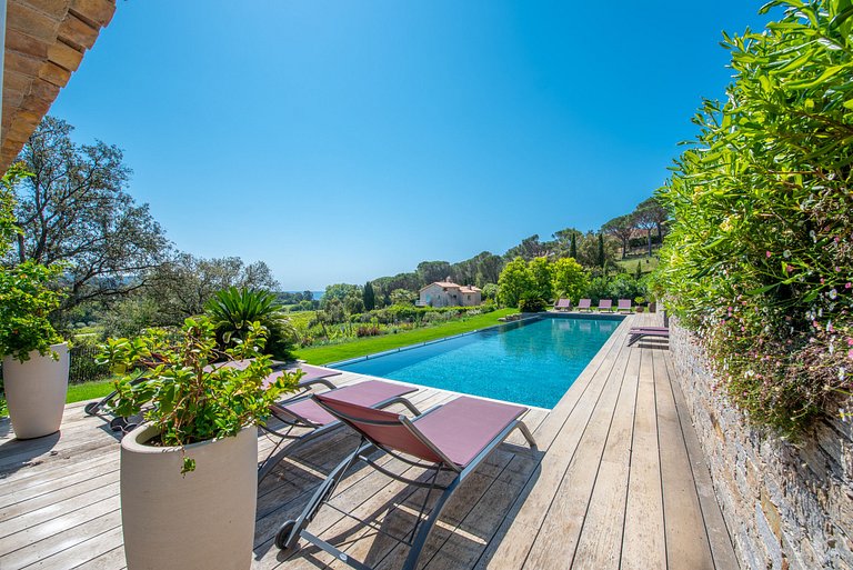 Azu022 - Villa de 5 suites con piscina en La Croix-Valmer