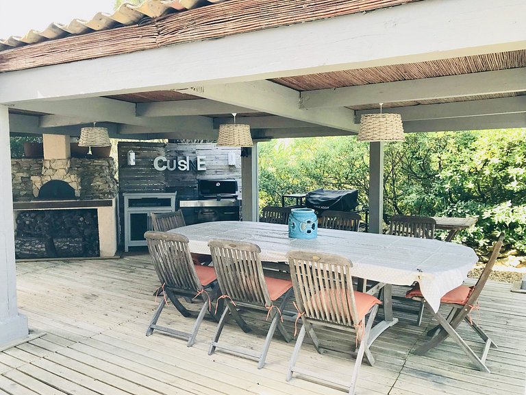 Azu023 - Casa de veraneio com 4 quartos em La Croix-Valmer