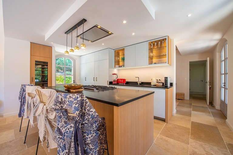 Azu024 - Espectacular villa con piscina en la Riviera france