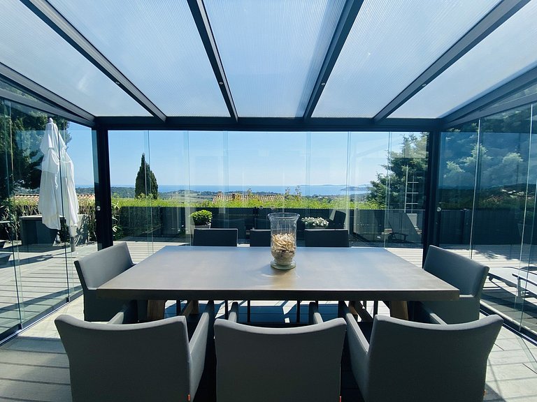 Azu027 - Villa com vista do mar em La Croix-Valmer