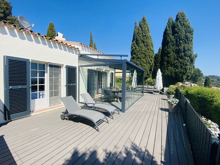 Azu027 - Villa com vista do mar em La Croix-Valmer