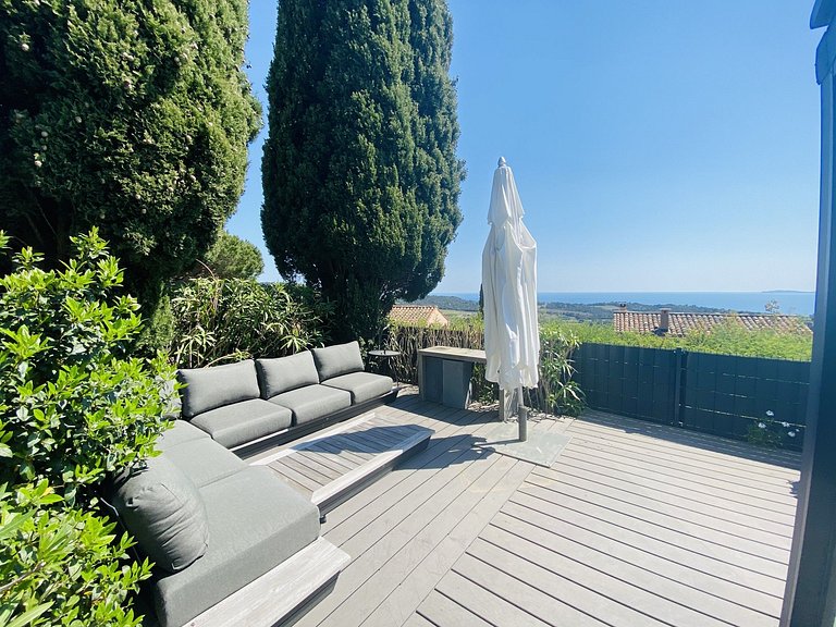 Azu027 - Villa with sea view in La Croix-Valmer
