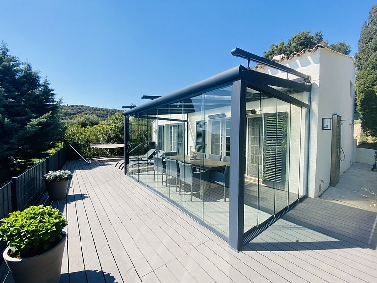 Azu027 - Villa with sea view in La Croix-Valmer