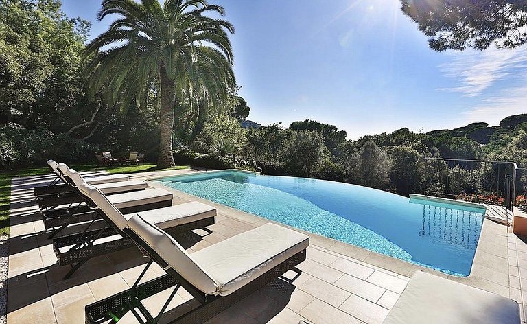 Azu028 - Villa con piscina infinity en La Croix-Valmer