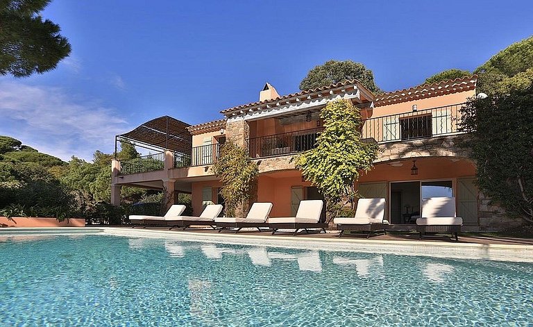 Azu028 - Villa con piscina infinity en La Croix-Valmer