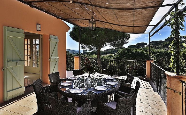 Azu028 - Villa con piscina infinity en La Croix-Valmer