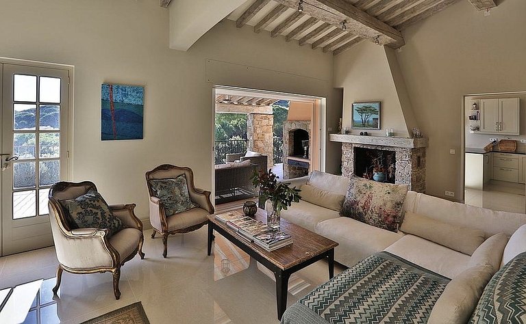 Azu028 - Villa com piscina infinita em La Croix-Valmer