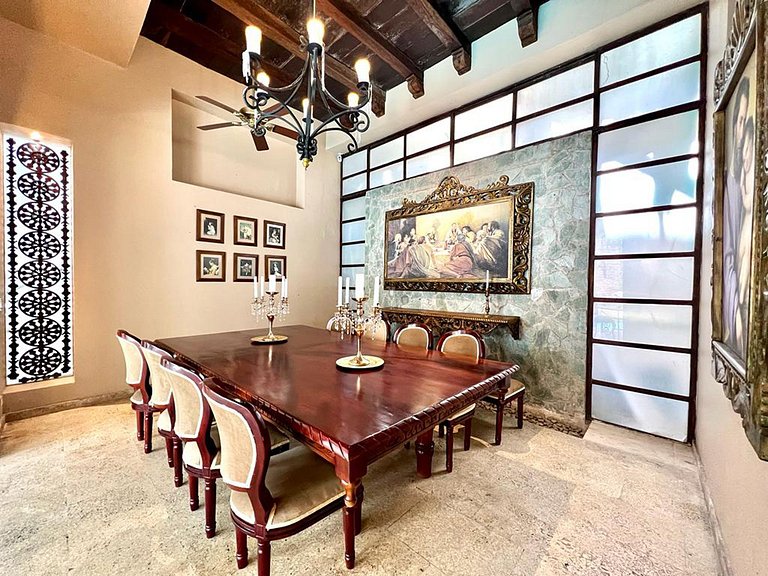 Car071 - Charmosa casa no centro histórico de Cartagena