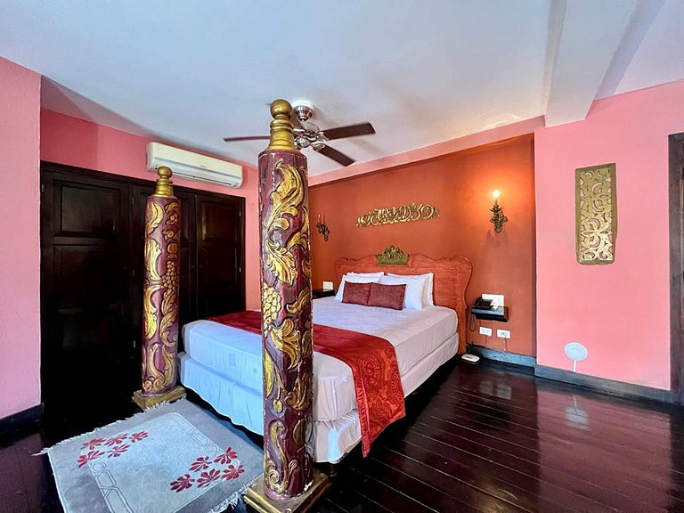 Car071 - Charmosa casa no centro histórico de Cartagena