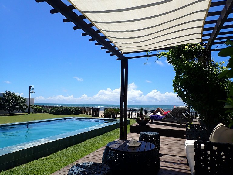 Cea064 - Villa frente al mar con piscina en Guajiru