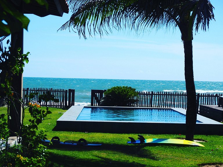 Cea064 - Villa frente al mar con piscina en Guajiru