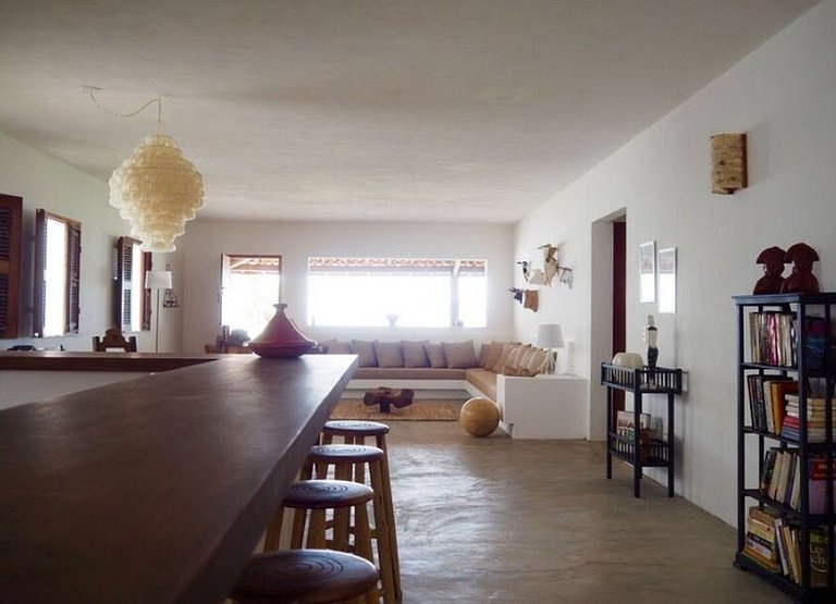 Cea064 - Sea front villa with pool in Guajiru