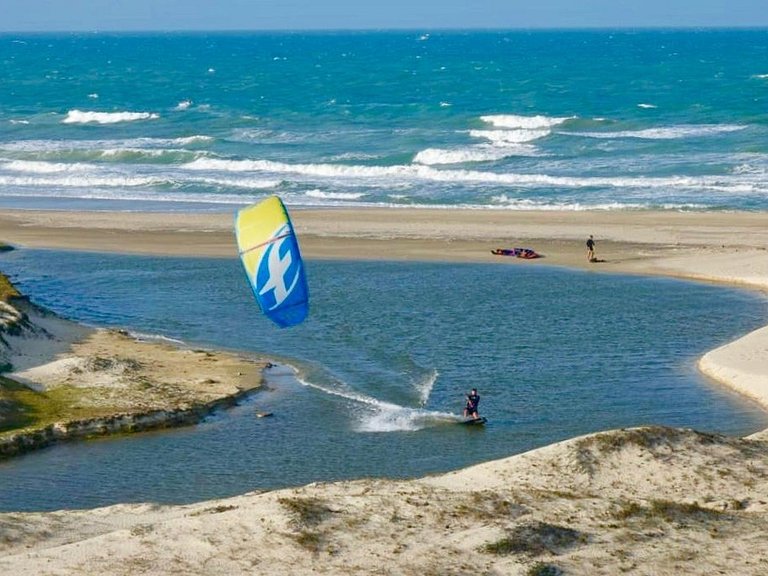 Cea064 - Villa frente mar com piscina em Guajiru