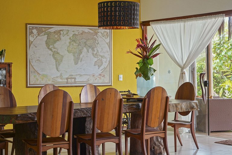 Bah148 - Fantástica villa pé na areia em Ilhéus