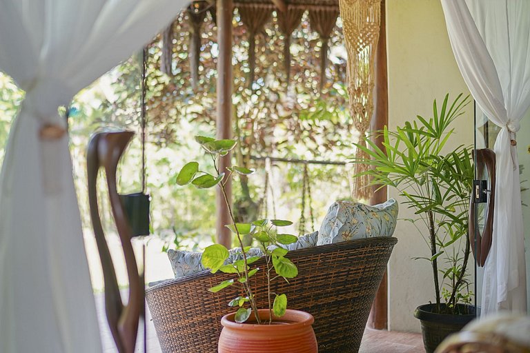 Bah148 - Fantástica villa pé na areia em Ilhéus