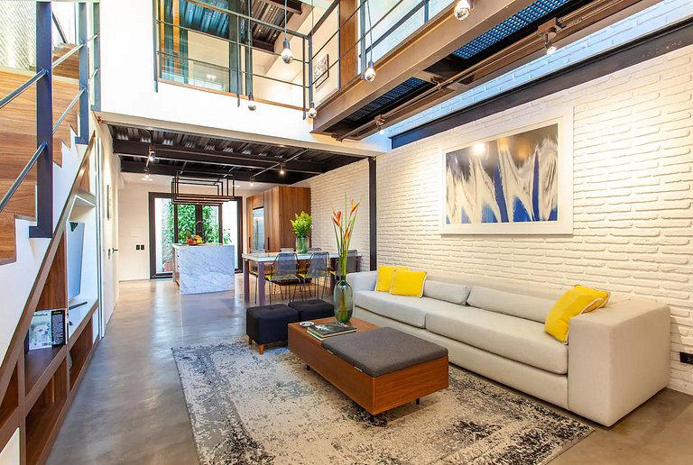 Car040 - Lindo loft de 2 quartos no Centro Histórico