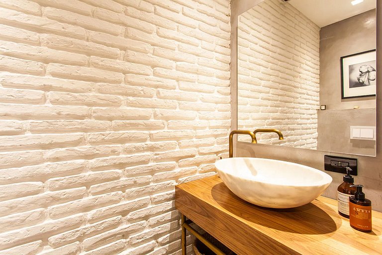 Car040 - Lindo loft de 2 quartos no Centro Histórico