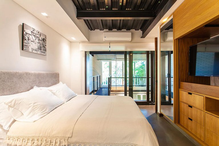 Car040 - Lindo loft de 2 quartos no Centro Histórico