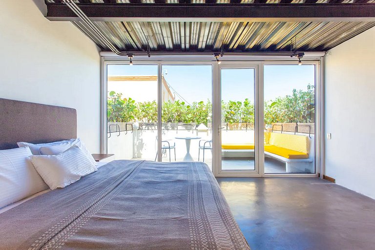 Car040 - Lindo loft de 2 quartos no Centro Histórico