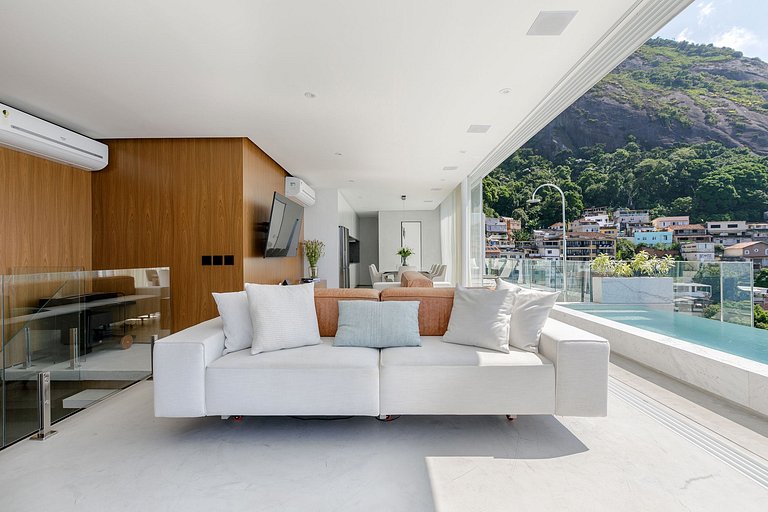 Rio088 - Fantastic penthouse with 4 suites in Vidigal