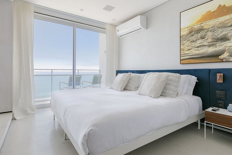 Rio088 - Fantástica cobertura de 4 suítes no Vidigal