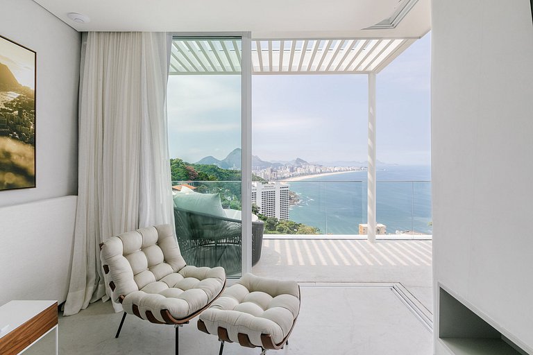 Rio088 - Fantastic penthouse with 4 suites in Vidigal