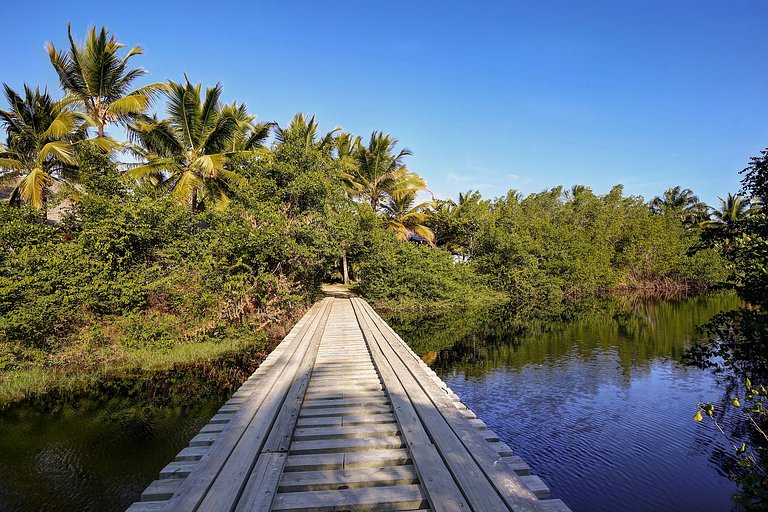 Bah008 - Linda casa de luxo beira-mar em Trancoso