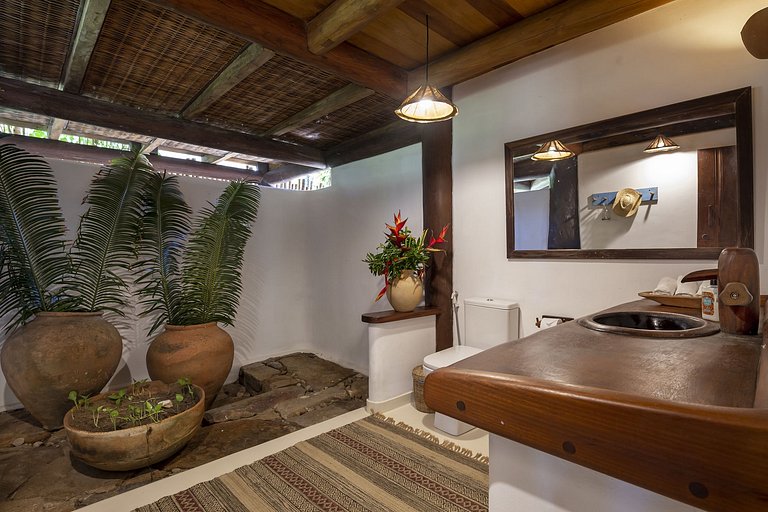 Bah008 - Belle maison de luxe en bord de mer à Trancoso