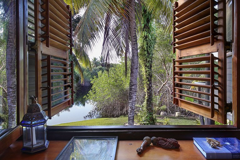 Bah008 - Linda casa de luxo beira-mar em Trancoso