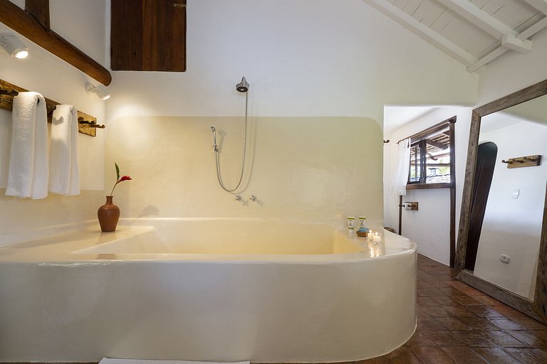 Bah008 - Linda casa de luxo beira-mar em Trancoso