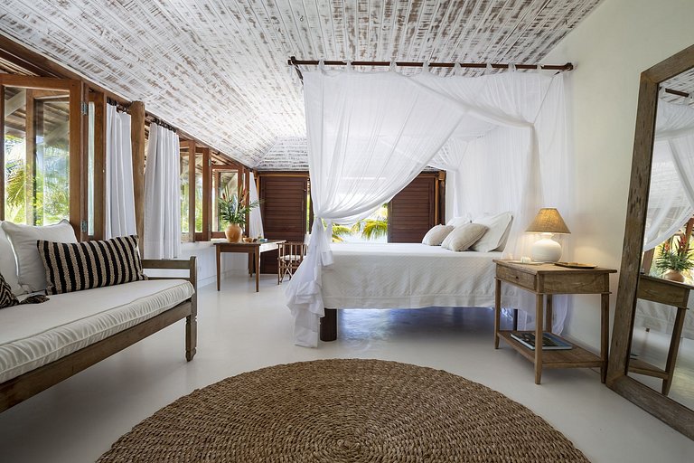 Bah008 - Belle maison de luxe en bord de mer à Trancoso