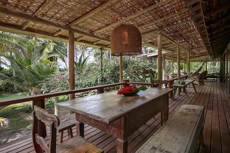 Bah008 - Belle maison de luxe en bord de mer à Trancoso