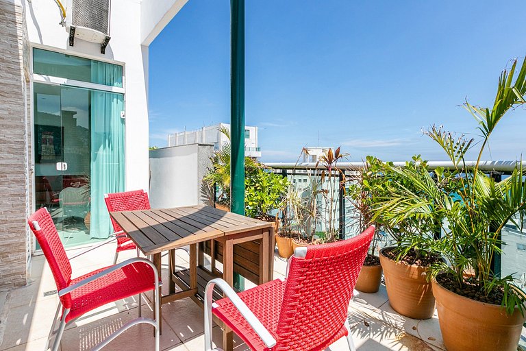 Rio066 - Penthouse de 3 habitaciones en Ipanema