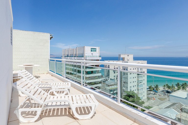 Rio066 - Penthouse de 3 chambres à Ipanema